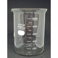 Beaker Glass Iwaki 1000ml/1 Liter Measuring Cup/1 Liter Glass Measuring Cup