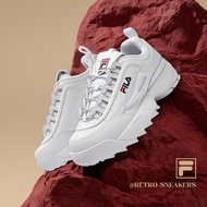 [ Limited re-stock ] FILA CORE DISRUPTOR 2 FASHION ORIGINALE Women Sneakers in White