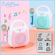 Cutiehaus Bluetooth Microphone And Audio Integrated Karaoke Singing Machine With Small Microphone Toy