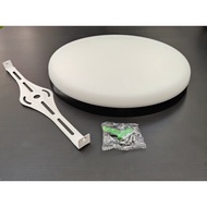 [BLACK] BORDERLESS LED SURFACE/CEILING LIGHT (ROUND / SQUARE)