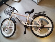 上海永久Forever Super bicycle 22吋單車 兒童單車 附有車籃單車