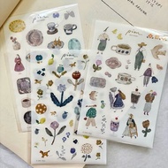 Paw Sticker - pottery . artsy . horse journaling sticker washi