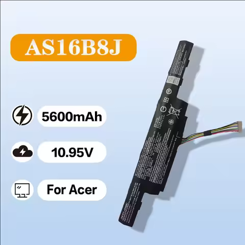 Laptop Battery AS16B8J/AS16B5J for Acer E15 E5 - 575G/F15 F5 - 573G 10.95V 5600mAh Replacement Noteb