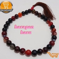 YEMEN HONEY AGATE STONE TASBIH 12 MM 99 PIECES