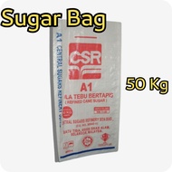 USED RECYCLE SUGAR BAG 50KG (490 x 130 x 730mm) / BAG Guni
