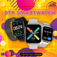[Pos KL] DTX [CUSTOM WALLPAPER] T500 Smart Watch 1.78 inch Big Full Touch Screen ECG Heart Rate Bloo