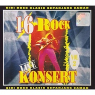 CD Lagu - 16 Rock Live Konsert Vol.2  (Audio CD)
