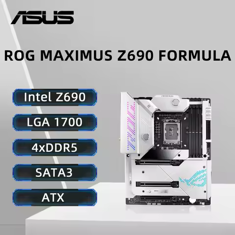 ASUS ROG MAXIMUS Z690 FORMULA Motherboard Support 14900K 12700K 12400F 12600K 12100F CPU LGA 1700 4x