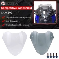Suitable for 23-24 Yamaha XMAX300 Modified Competitive Windshield Front Windshield Sports Goggles Front Face Deflector