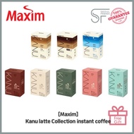 [Maxim] Kanu latte Collection instant coffee / kanu coffee / maxim coffee /  kanu / maxim / kanu latte / maxim kanu latte / kanu decaf / kanu mint