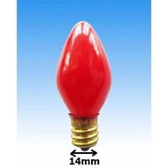 Tail Screw Type E14 (14mm) - led Light Bulb (Chili Shape) - Red - HV Store 4588