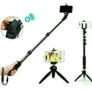 Yunteng selfie stick bluetooth yt-1288+mini tripod yt 228 package