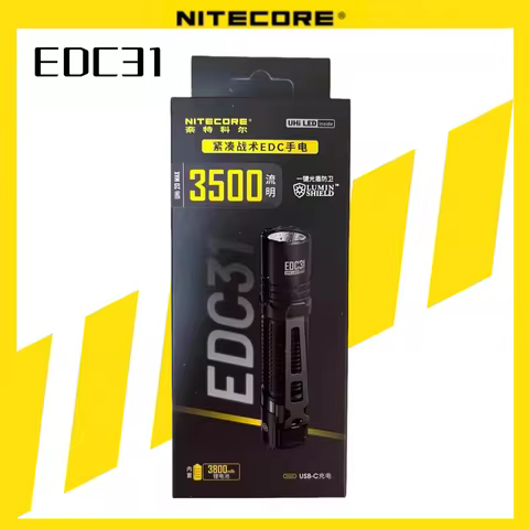EDC31 seraching Flashlight NITECORE Flashlight UHi LED 3500 Lumens USB-C Tactical Rechargeable Compa
