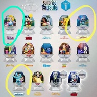 全新 盲盒 Disney 100 capsule series 1 Stitch 史迪仔 小金 毛毛 Sulley 阿boo 迪士尼100週年 限量版
