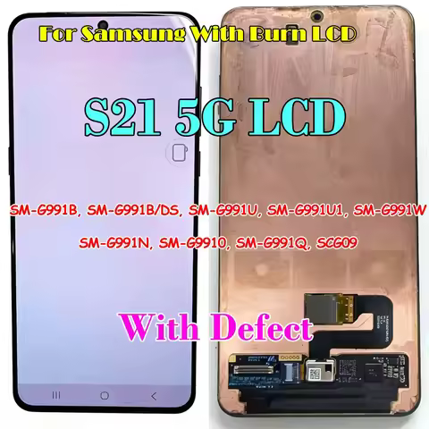 For Samsung Galaxy S21 5G G991 G991B G991N G991U LCD AMOELD DisplayTouch Screen Digitizer For Samsum