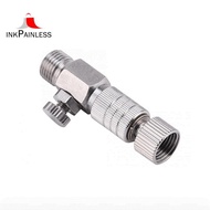 Air Brush Quick Release Disconnect Adapter 1/8 Inch Plug Male &amp; Female Fitting Part for Air Compressor Airbrush Hose Adapter