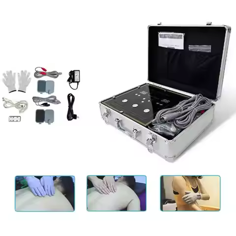 Fohow Bioenergy Massage Machine Russian/English Home Bioelectric Meridian Dredge Pulse Muscle Stimul