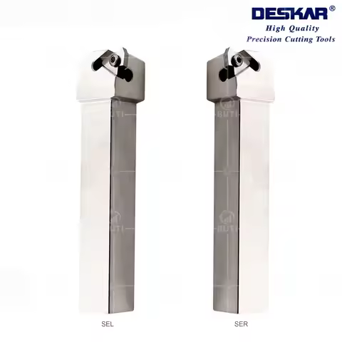 DESKAR 100% Original SER/L1212K16 1616H16 2020K16 2020K16-B CNC Lathe External Thread Tool Holder Cu