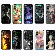 Realme C67 dr stone Soft black TPU color phone case