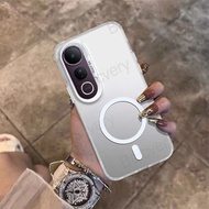 Casing For VIVO V50 5G V2427 Lite Colorful IMD Cover With Magnetic Sticker