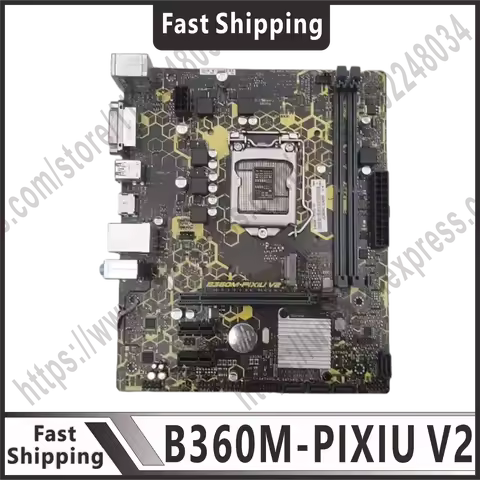 B360M-PIXIU V2 LGA 1151 motherboard DDR4 B360 M.2 USB3.1PCI-E 3.0 SATA 3 Micro ATX for i5 CPU