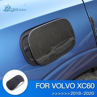 AIRSPEED for Volvo XC60 2018 2019 2020 Accessories for Volvo XC60 Stickers Hard Carbon Fiber Fuel Ta
