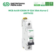 Schneider MCB Acti9 iC60N 1P 32A 10kA Kurva C - A9F74132