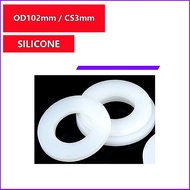 Silicone O-Rings CS3mm*OD102-155mm Waterproof Seal for Industrial & Home Use  [YL-PH]