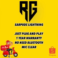 In-Ear Headset Earphone Wired ( Lightning )