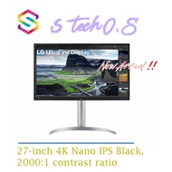 LG27UQ850V Monitor [4k UHD Black IPS][USB Type-C™ PD(Power Delivery)  90W]