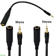 dusur 6 35mm 1 4 Female to 3 5mm 1 8 Male Plugs Mono Stereo  Extension Cable  Quality Sound Mono Ste
