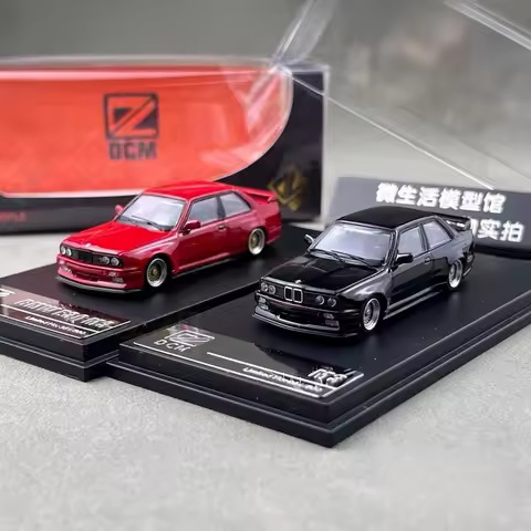 DCM 1:64 M3 E30 Plain color/Rally Version Alloy Car Model