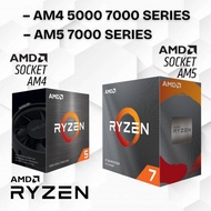 AMD RYZEN AMD/AM5 PROCESSOR RYZEN5--5500/5600/5600GT/5600X/7500F RYZEN 7 5700X CPU WITH 3 YEAR WARRA