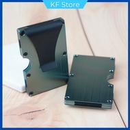 (Ready Stock) Money Clip Aluminium Minimalist Wallet Ridge Inspired RFID protection, Metal Simple Wa
