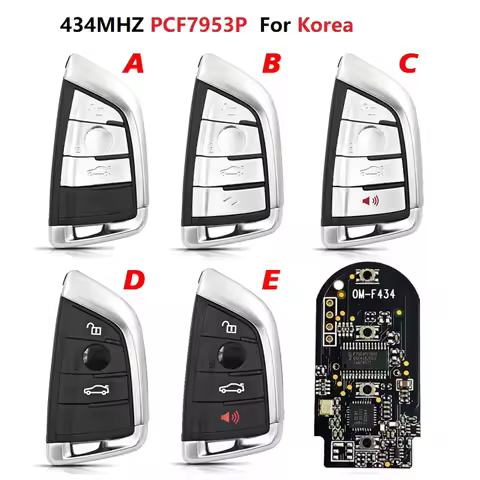 CN006079 For Korean Market 433.92MHZ PCF7953P Chip Smart Remote Key for BMW CAS4 FEM PCB No Logo