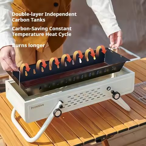 Parrilla Compacta Mini Grill Parrilla Electrica Barbecue Grill Camping Parrilla Portatil Barbacoa Ja