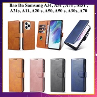 Samsung A31, A51, A71, M51, A21s, A11, A20s, A50, A50s, A30s, A70 Flip Cover With Short Button For Money Cards