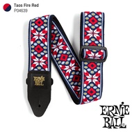 Ernie Ball® Guitar Strap สายสะพายกีตาร์ 3in1 ลวดลายศิลปะ สำหรับกีตาร์โปร่ง/กีตาร์ไฟฟ้า/กีตาร์เบส รุ่