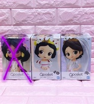 全新💯%日版 Qposket 絕版 
夢幻婚紗 公主系列
茉莉公主(sold)，白雪公主，長髮公主