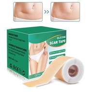 Silicone Scar Sheets Soft Scar Tape Waterproof Removing Patch Scars T2e0