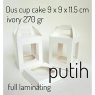 Cup box contains one 9x9x11.5/box muffin/dus cup cake box cup cake box