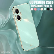 6D Plating Casing For Xiaomi Poco F7 pro Ultra F7pro F7Ultra F 7 PocoF7pro PocoF7Ultra Shockproof Ph