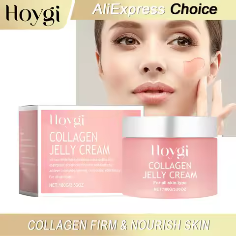 Jelly Face Cream Collagen Soft SPA Nourishing Moisturize Facial Shrinks Pores Remove Comedones Jelly