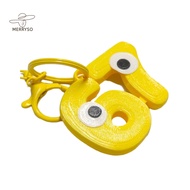 Merryso- Joke Keychain Gift Funny Keychain 67 Meme Joke Keyring with Font Durable Metal Ring Perfect