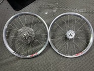 Birdy 原裝經典18寸Shimano Capreo 9T 輪組