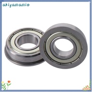 AKIYAMAMIO 4pcs FR8ZZ Flange Ball Bearing, Z1 Noise Level Chromium Steel Flange Rip Bearings, Easy t