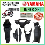 SRL110Z LAGENDA110 Z SRL ZR LAGENDA 110 YAMAHA COVERSET COVER SET INNER HITAM BLACK FULLSET FENDER C