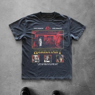 T-shirt grafik daripada filem Hereditary, baju Ari Aster, gaya seram kultus, Dark Descent, baju leng