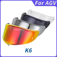 Helmet Visor For AGV Motorcycle Helmets Night Vision Visor Lens Case For AGV K6 Helmet Lens Windshie