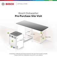 Bosch Dishwasher Pre-Purchase Site Visit